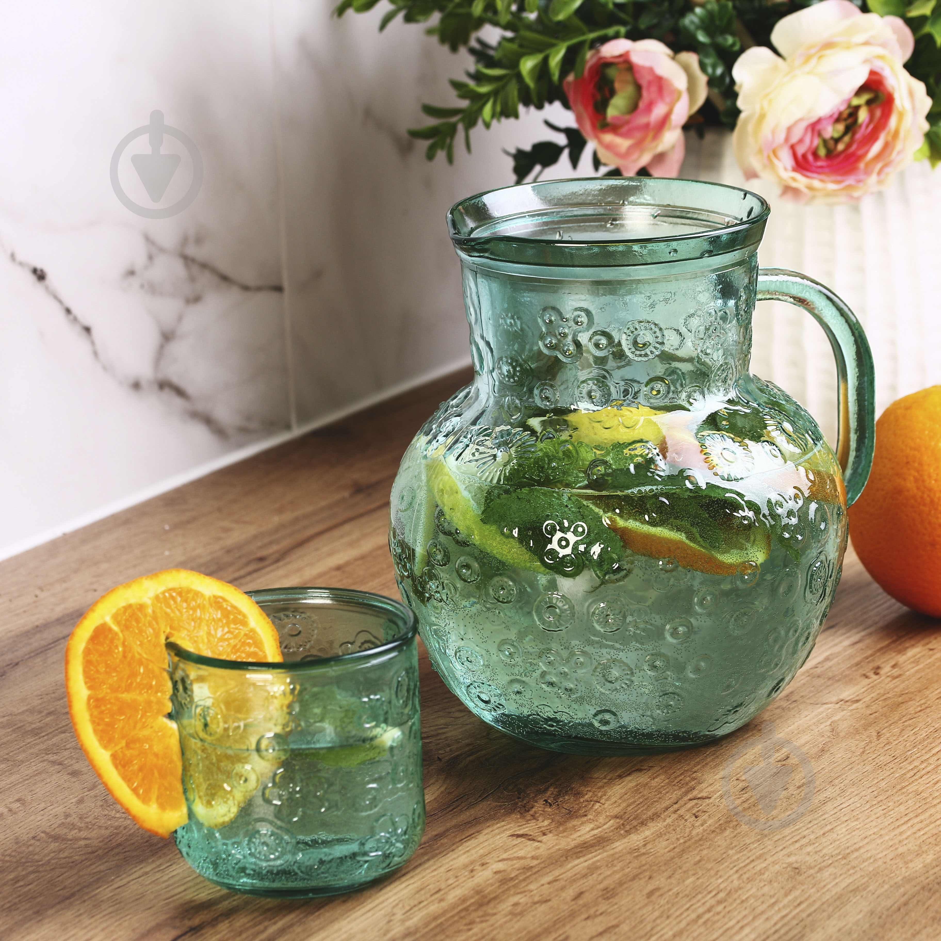 Кувшин San Miguel Flora 2,3л мятный 3185DB794 - фото 3