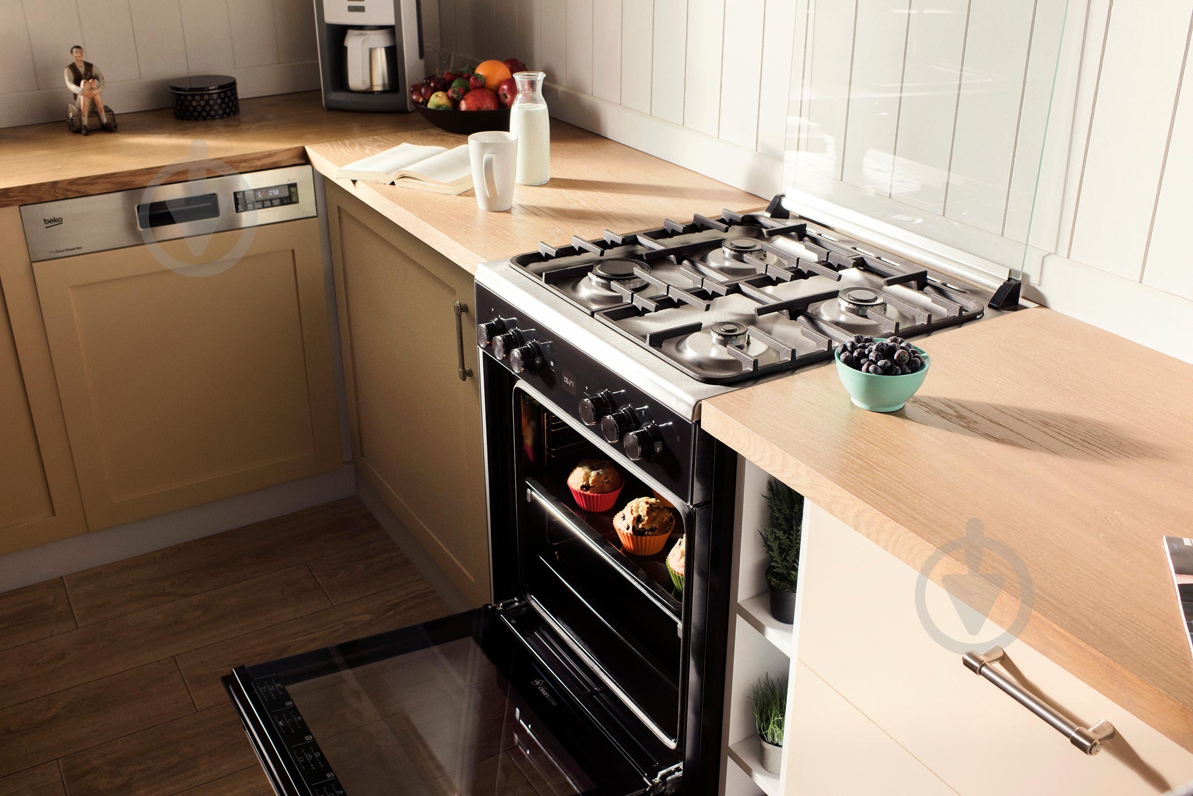 Плита комбинированная Beko FSM62530DXMS - фото 5