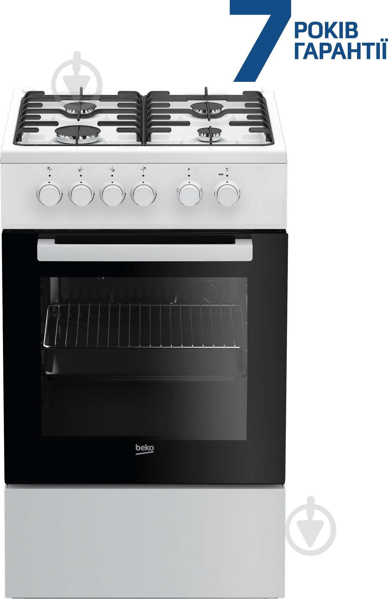 Плита комбінована Beko FSS52020DW - фото 1
