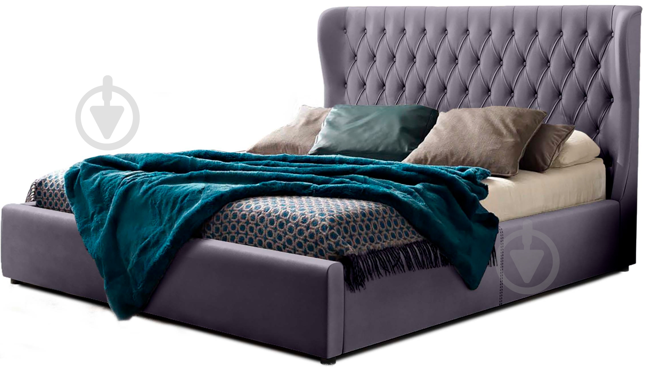 Кровать Green Sofa Неаполь Флорида Violet 140x200 см - фото 1 Кровать Green Sofa Неаполь Флорида Violet 140x200 см - фото 1