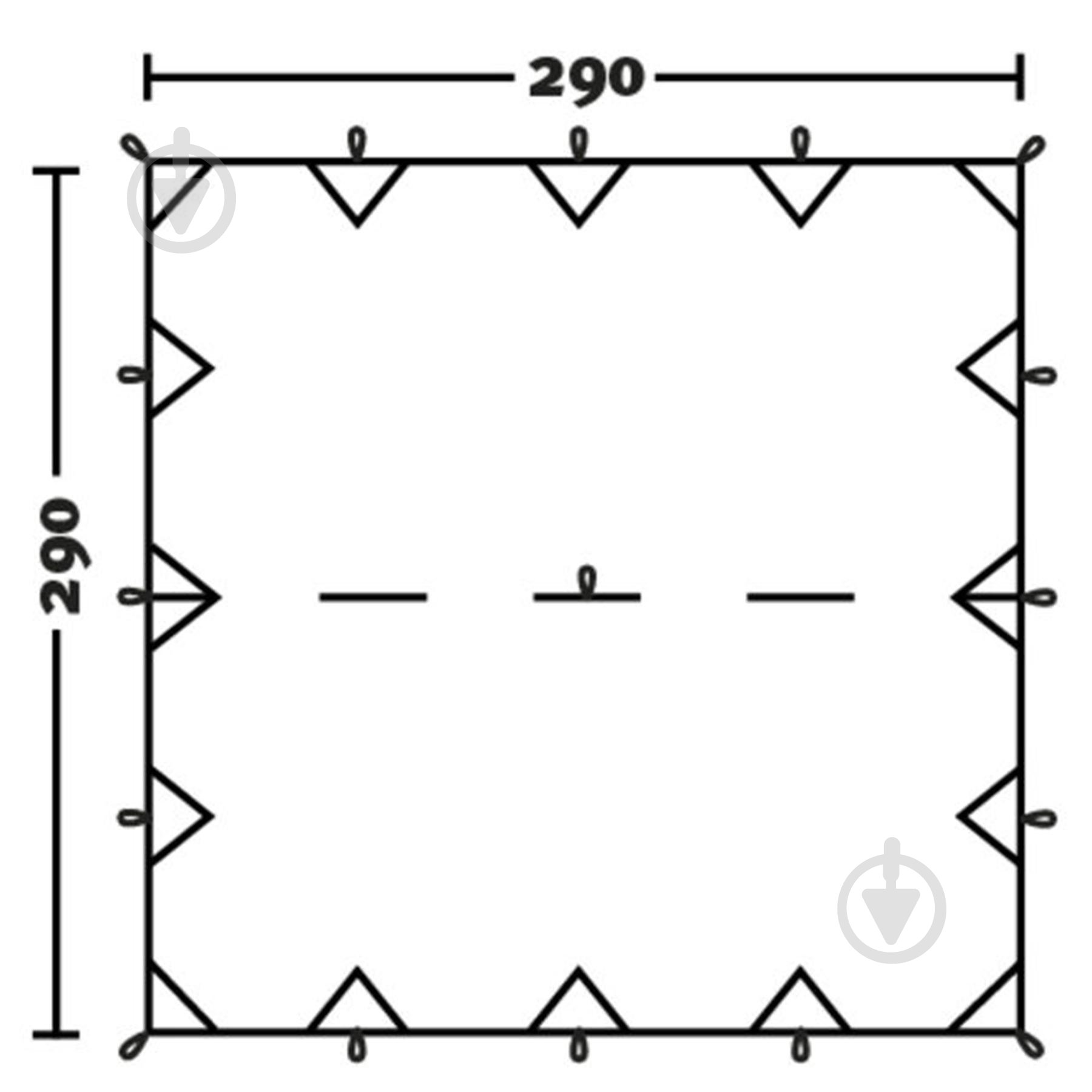 Тент Wechsel Tarp Elements TL Camo (231148) камуфляж - фото 8 Тент Wechsel Tarp Elements TL Camo (231148) камуфляж - фото 8