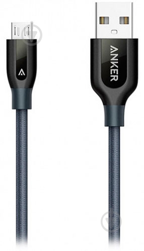 Кабель USB – microUSB 0.9 м серый (A8142HA1) - фото 1 Кабель USB – microUSB 0.9 м серый (A8142HA1) - фото 1
