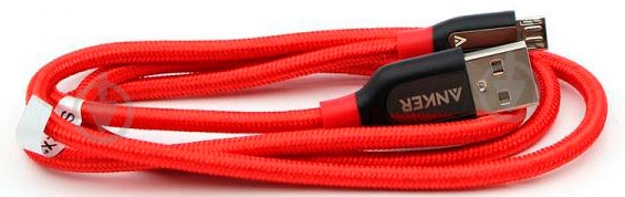 Кабель USB – microUSB 0.9 м красный (A8142H91) - фото 2