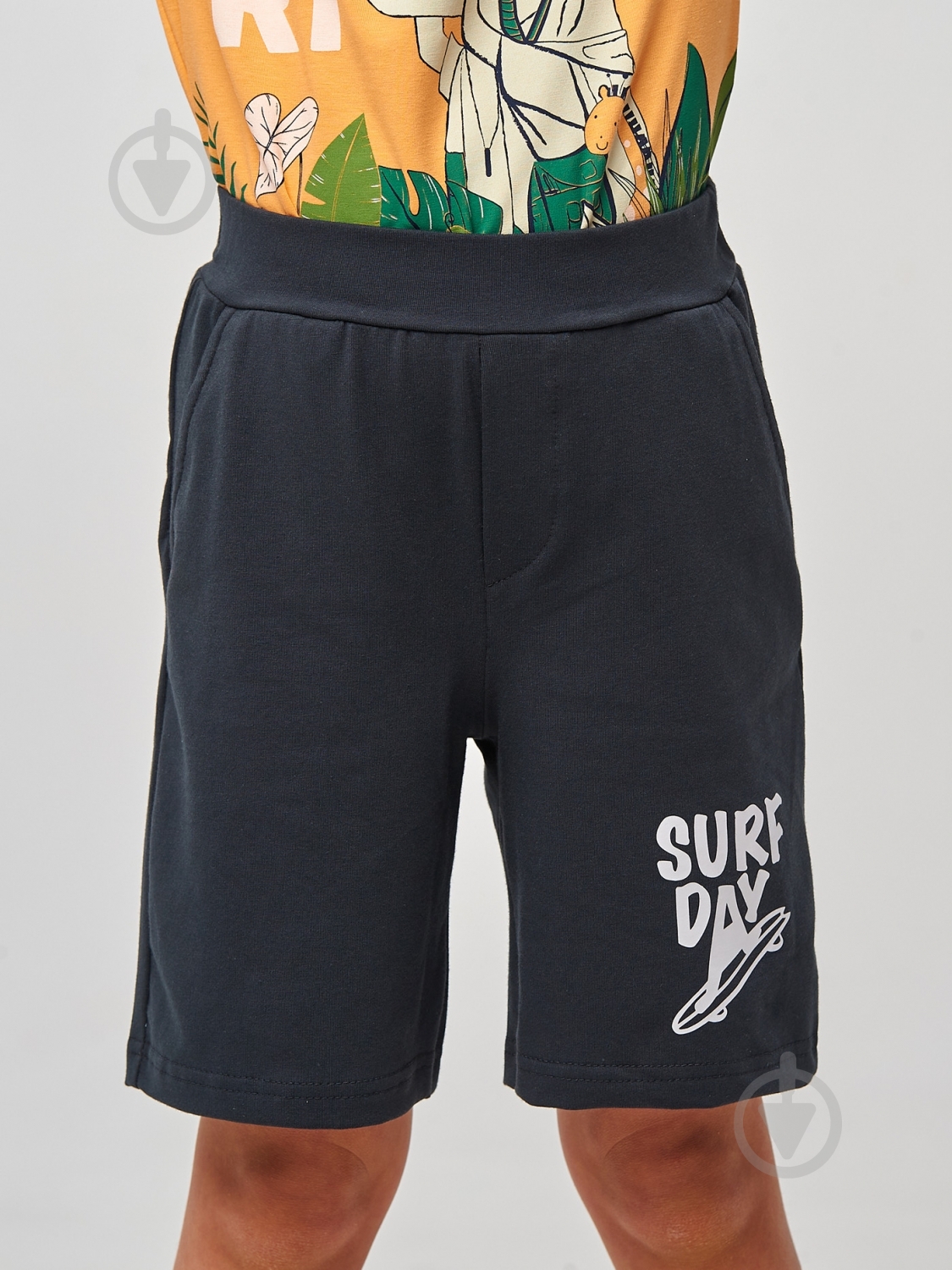 Шорти Smil р.98 темно-сірий 112435 - фото 1