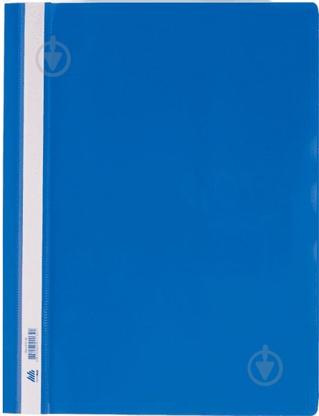 Швидкозшивач с механизмом усики А4 120/160 мкм синий Buromax BM.3311-02 - фото 1