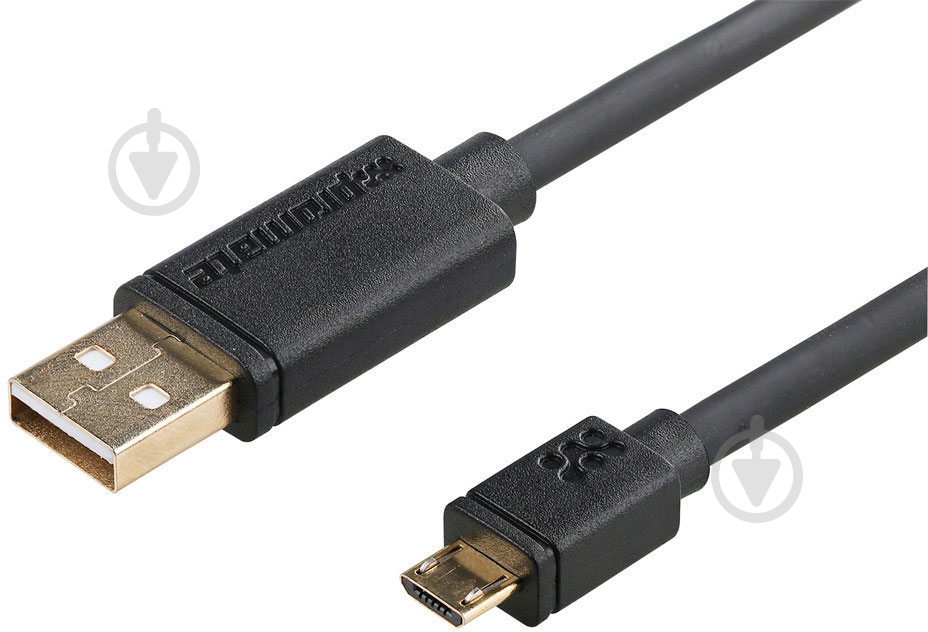 Кабель USB – microUSB 3.3 м черный linkMate-U2L - фото 1