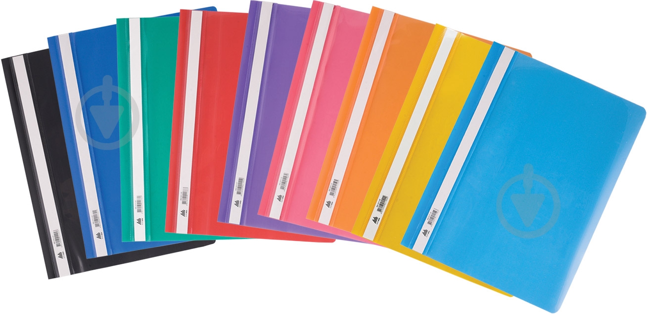 Скоросшиватель с механизмом усики А4 120/160 мкм Buromax BM.3311-99 - фото 1