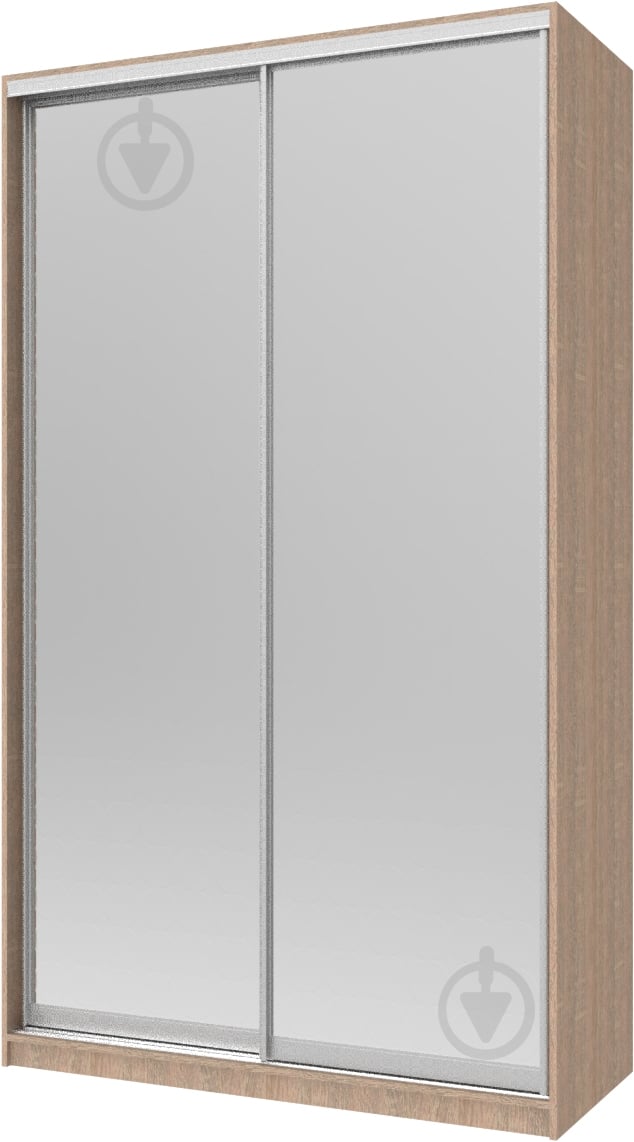 Шафа-купе Сіті24 Doros 1400x600x2400 мм дуб сонома двері дзеркало - фото 1
