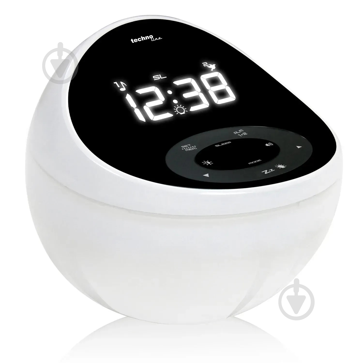 Годинник настільний WT500 Black/White Technoline - фото 3