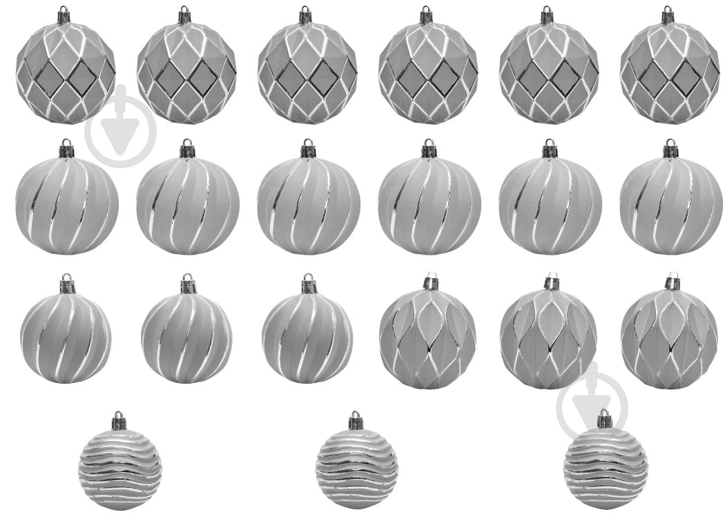 Набор шаров 21 шт./уп. - фото 1 Набор шаров 21 шт./уп. - фото 1