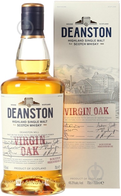 Виски Deanston Virgin Oak 0,7 л - фото 1