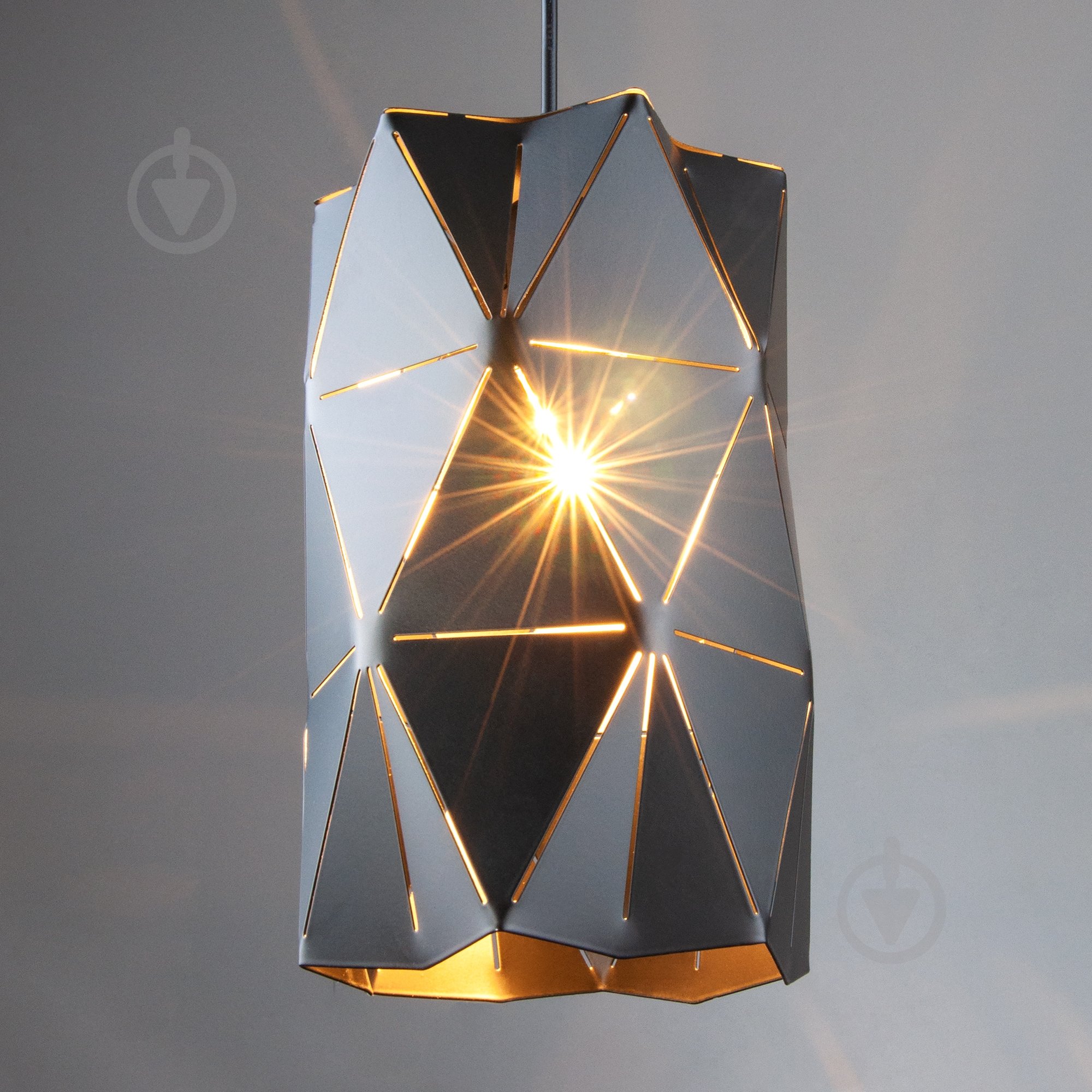 ВИТРИНА! Подвес Strotskis Reprise 1x40 Вт E27 черный 50145/1 (чорний) - фото 2