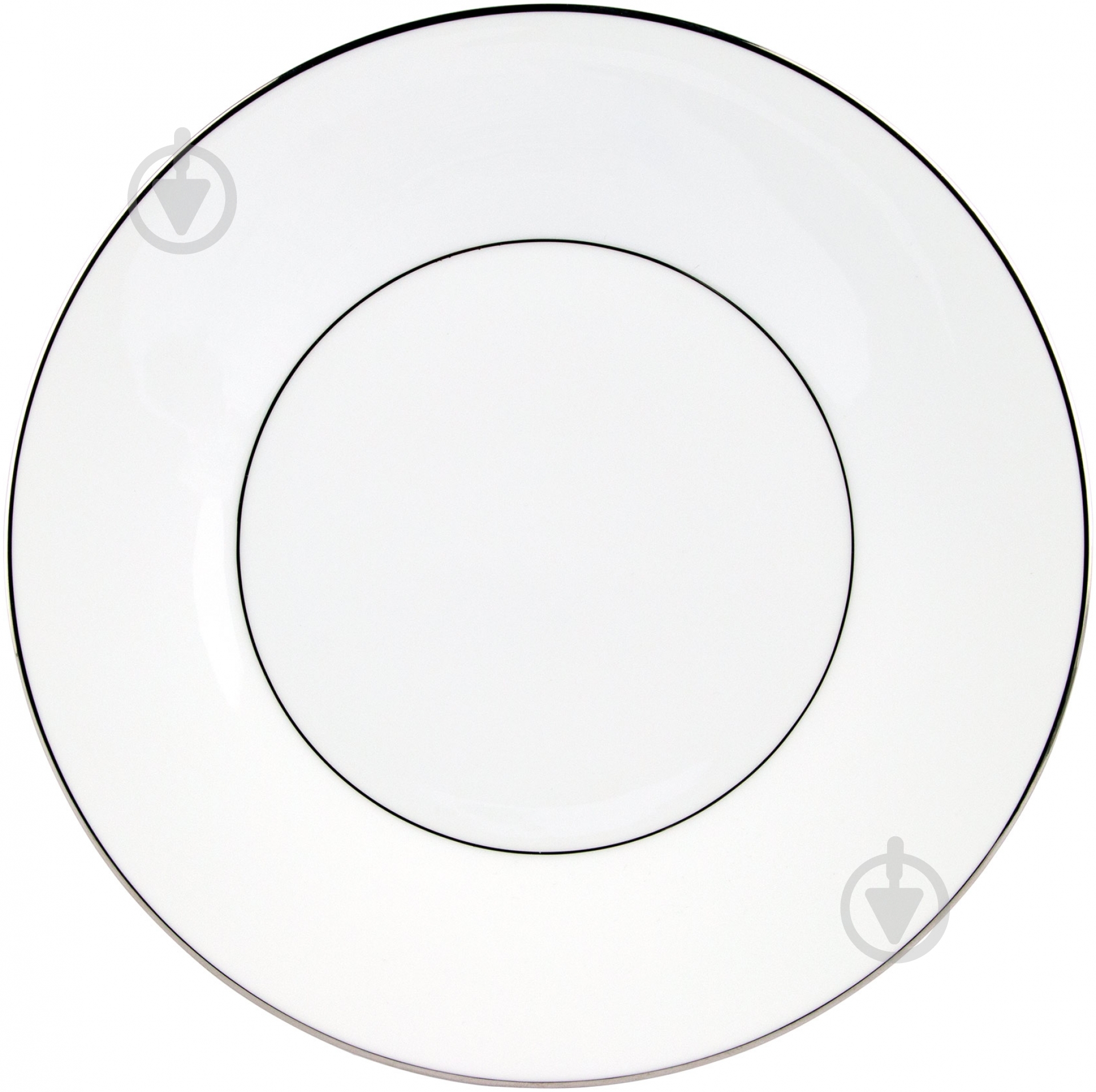 Тарелка Wedgwood Jasper Conran рlatinum 23 см - фото 1 Тарелка Wedgwood Jasper Conran рlatinum 23 см - фото 1