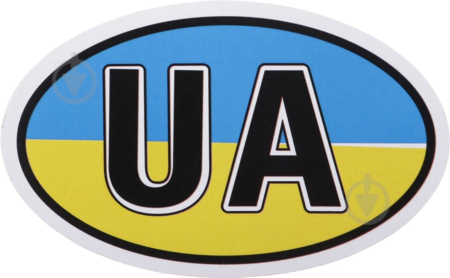 Наліпка UA - фото 1