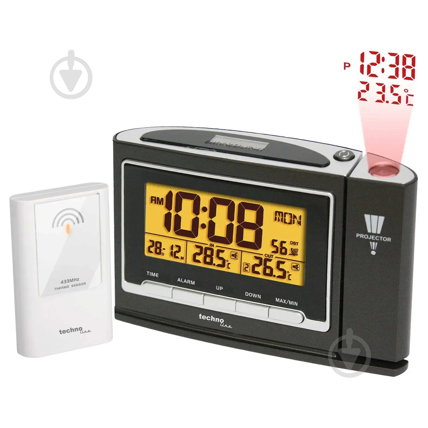 Годинник проекційний Technoline WT529 - фото 1