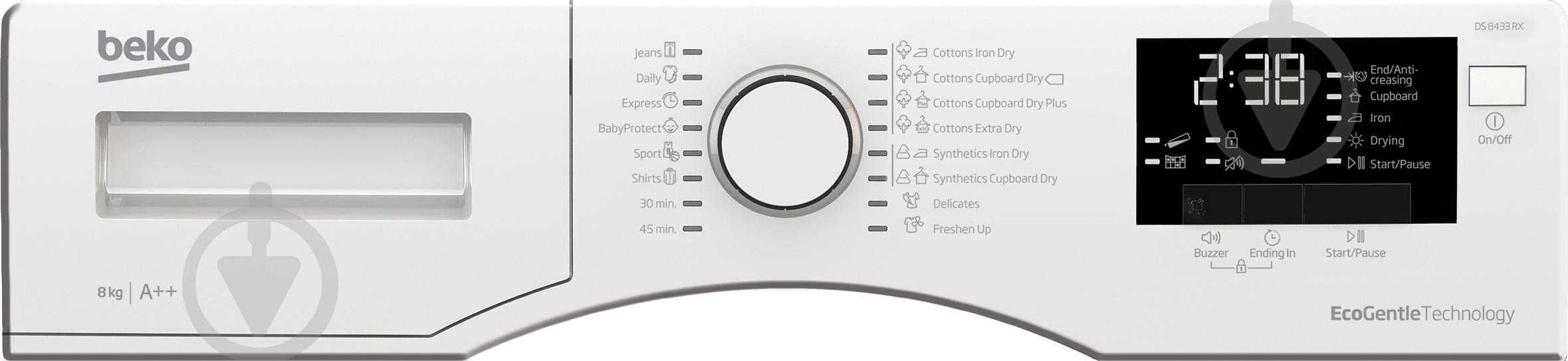 Сушильная машина Beko DS8433RX - фото 4