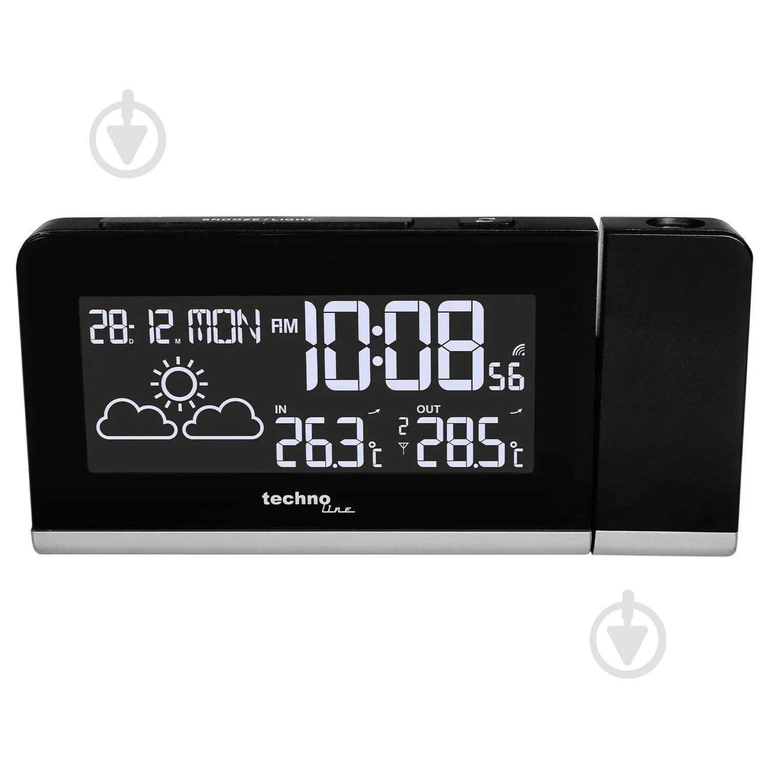 Часы проекционный Technoline WT539 Black - фото 1 Часы проекционный Technoline WT539 Black - фото 1