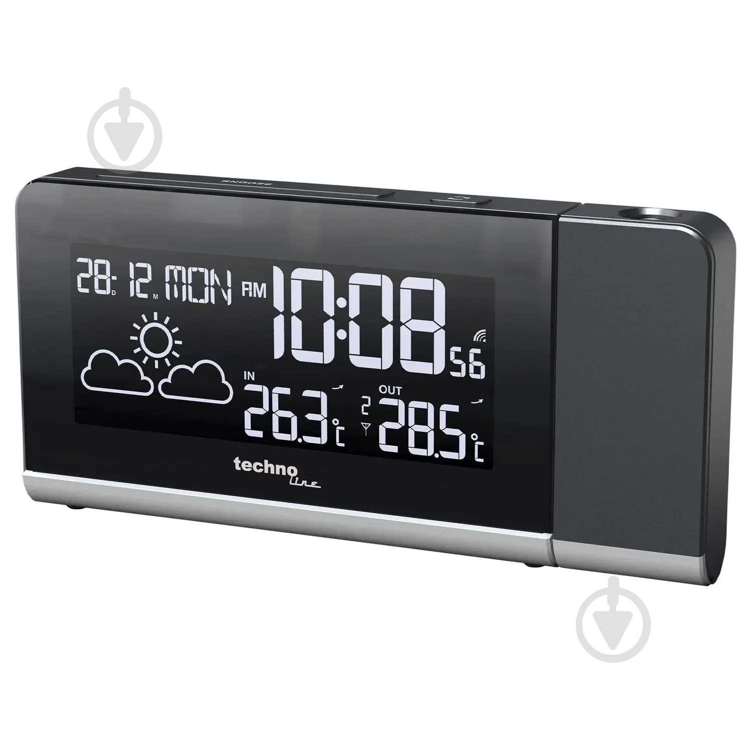 Часы проекционный Technoline WT539 Black - фото 6 Часы проекционный Technoline WT539 Black - фото 6