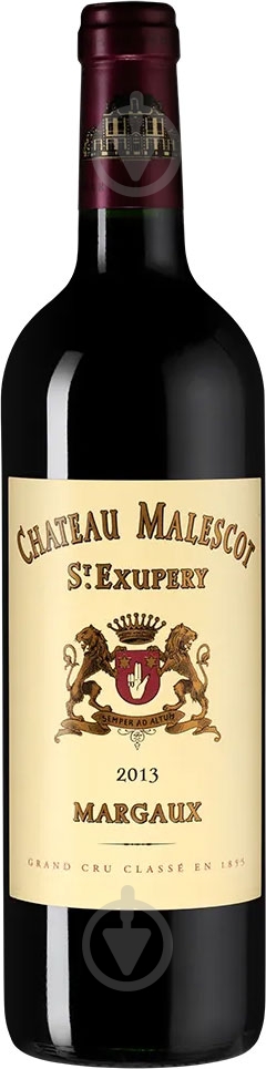 Вино Chateau Malescot-St Exupery Saint Exupery 2013 0,75 л - фото 1 Вино Chateau Malescot-St Exupery Saint Exupery 2013 0,75 л - фото 1