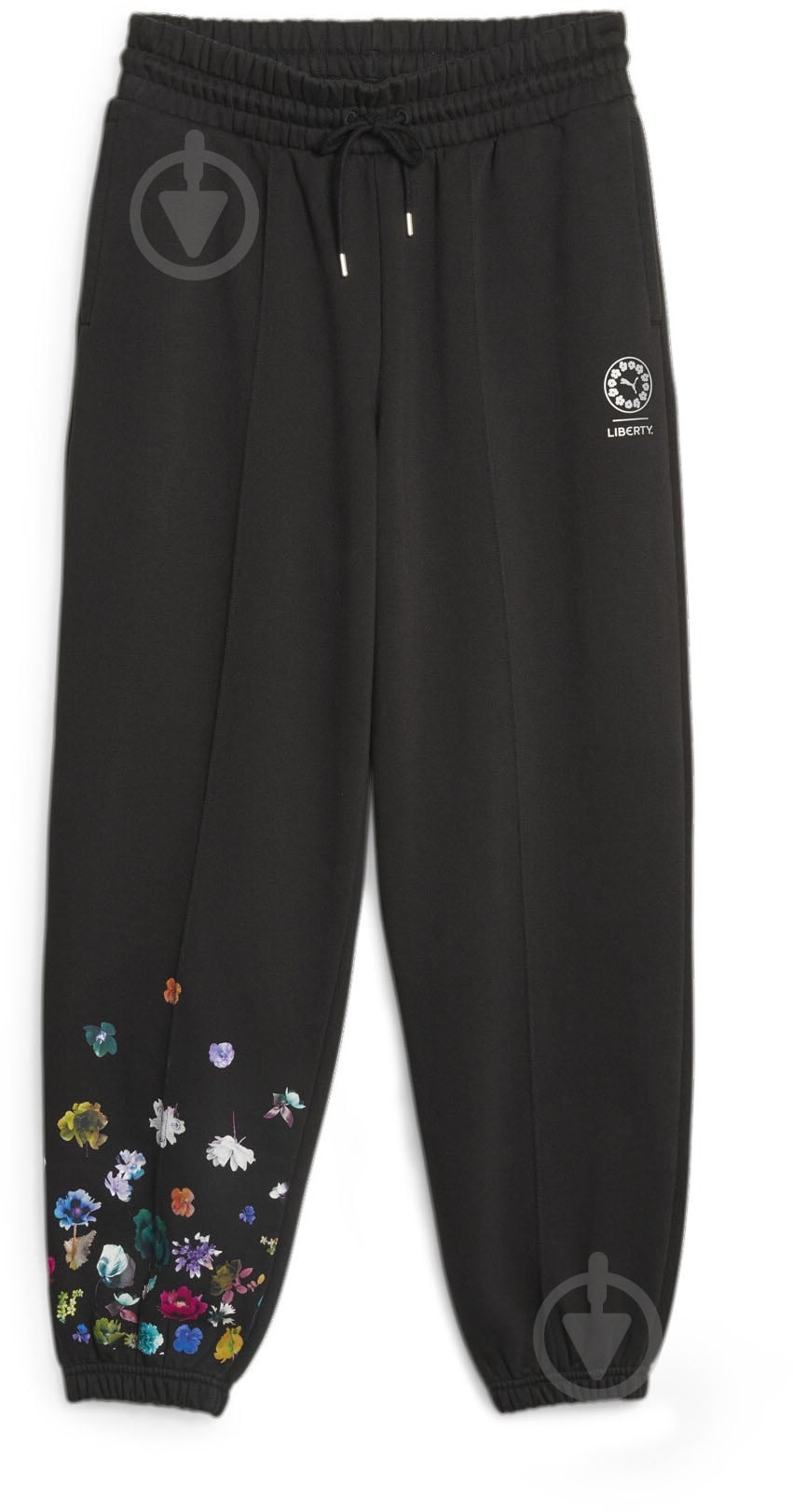 Штани Puma PUMA X LIBERTY SWEATPANTS FL 62221001 р. S чорний - фото 1