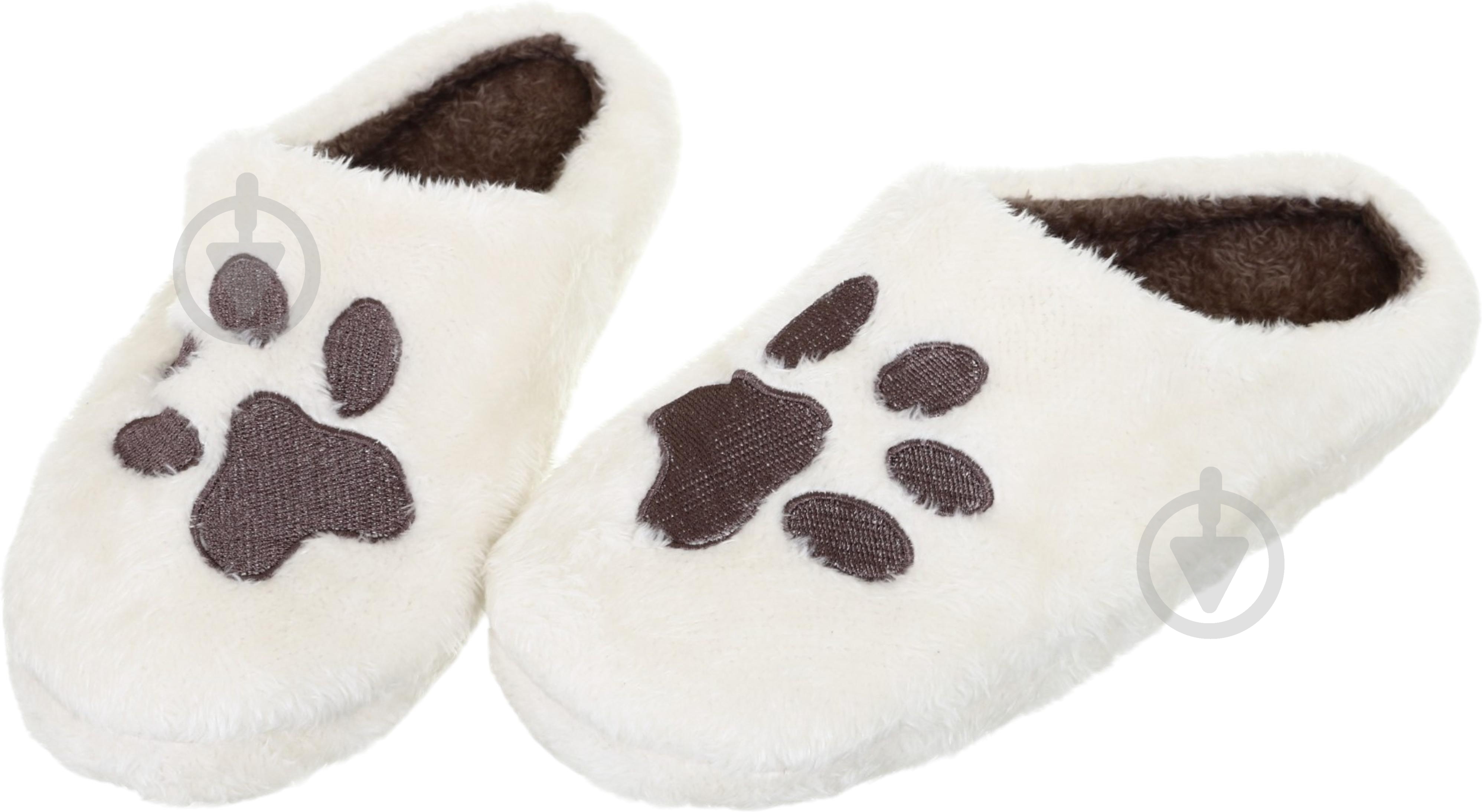 Капці домашні HW Paws р.36-37 бежевий - фото 2 Капці домашні HW Paws р.36-37 бежевий - фото 2