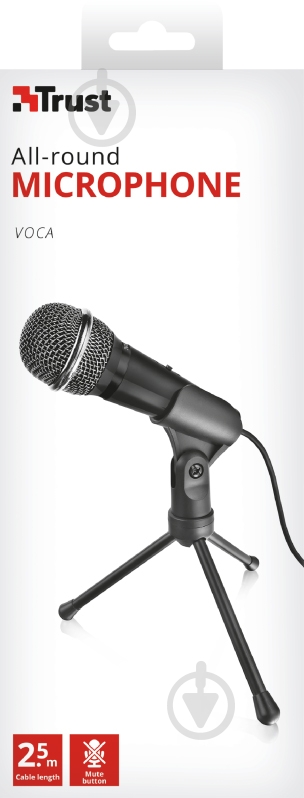 Микрофон Trust Voca All-round Microphone 22913 (22913) - фото 6