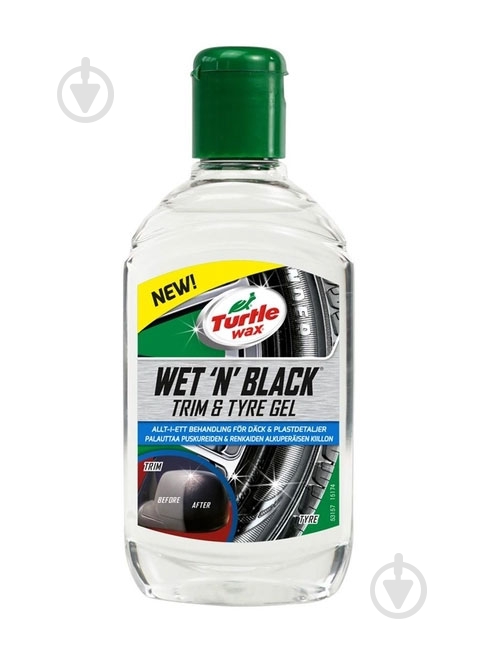 Полироль Черный лоск TurtleWax 300 мл - фото 1