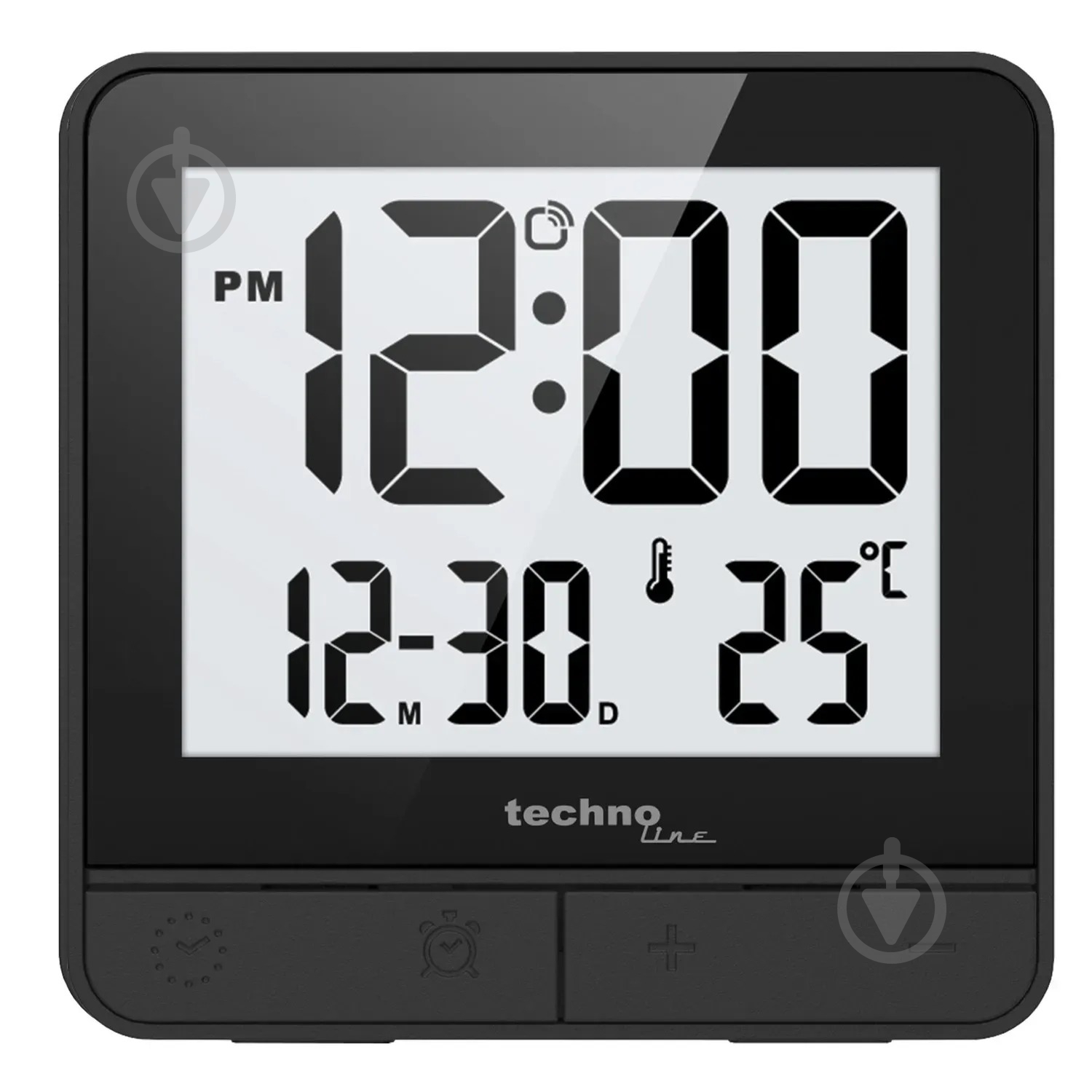 Годинник настільний WT375 Black Technoline - фото 2 Годинник настільний WT375 Black Technoline - фото 2