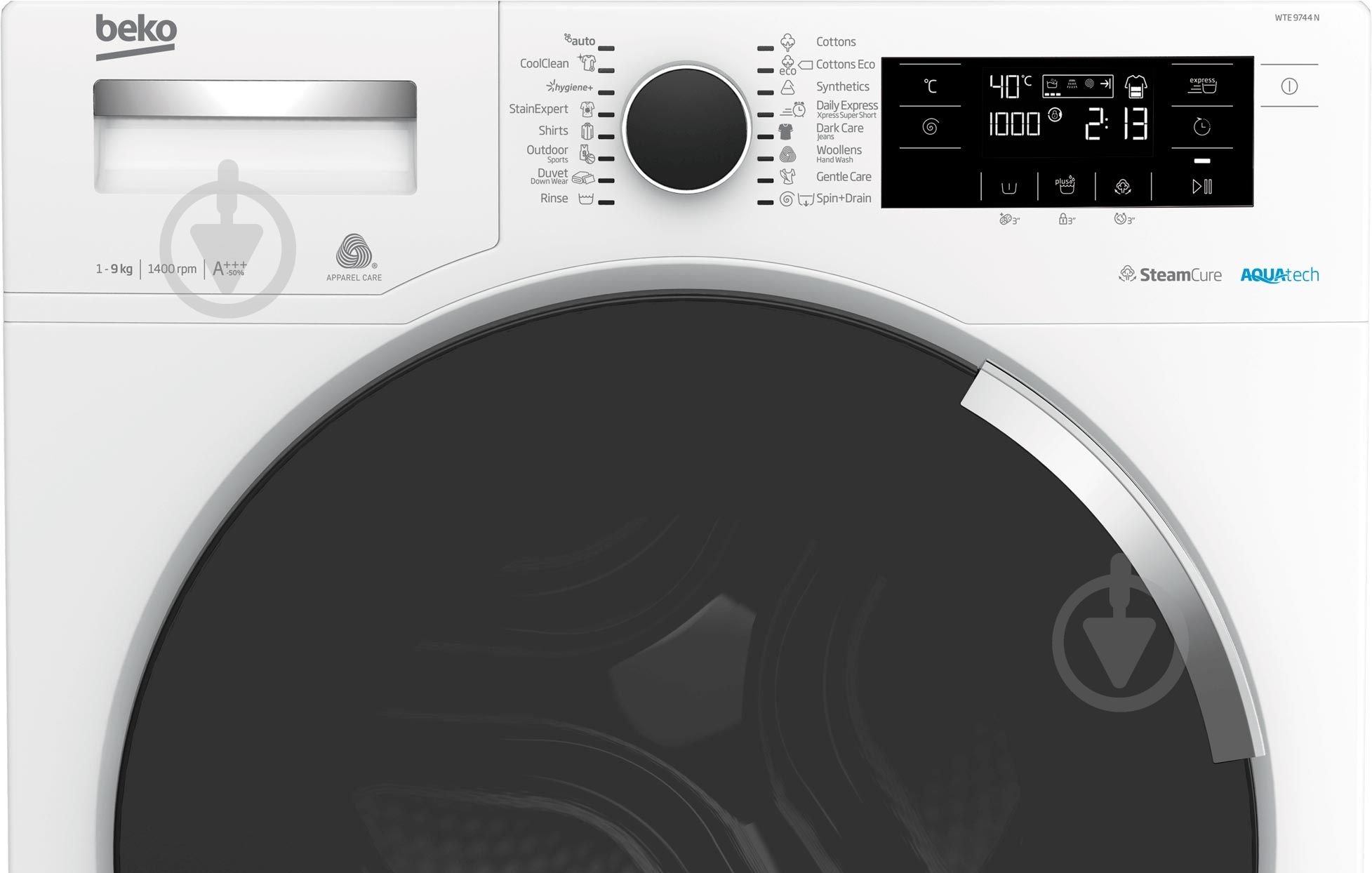 Стиральная машина Beko WTE9744N - фото 4 Стиральная машина Beko WTE9744N - фото 4