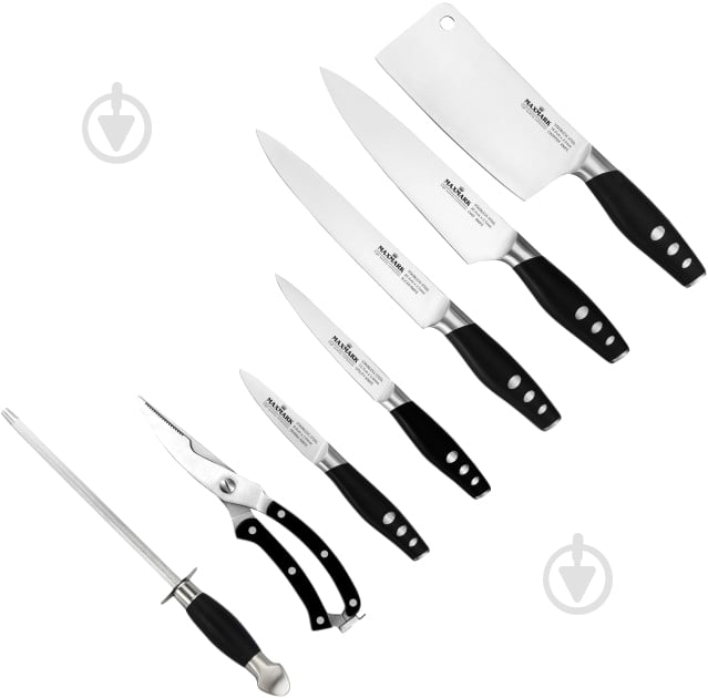Набор ножей на подставке Maxmark 8 предметов MK-K05 - фото 2