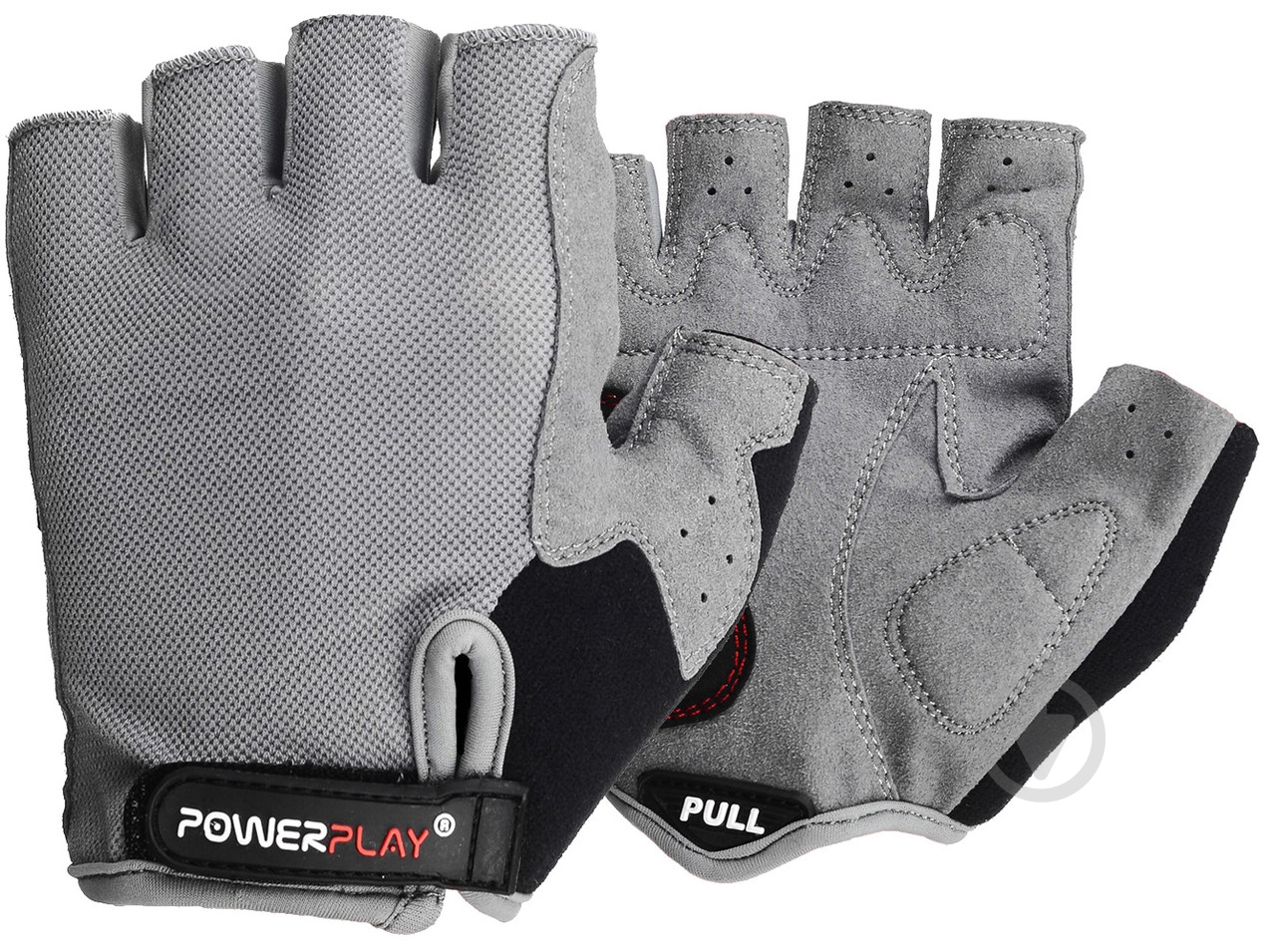 Велоперчатки PowerPlay 5295 XS серый - фото 1 Велоперчатки PowerPlay 5295 XS серый - фото 1