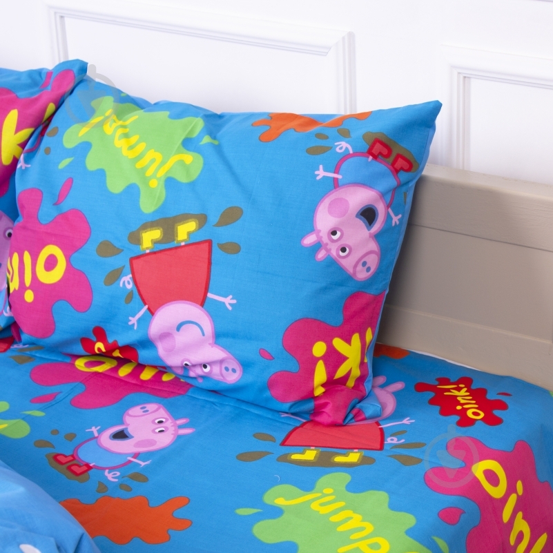 Наволочка Ranforce Elite 17-0507 Peppa 70x70 см мульти MirSon - фото 2 Наволочка Ranforce Elite 17-0507 Peppa 70x70 см мульти MirSon - фото 2