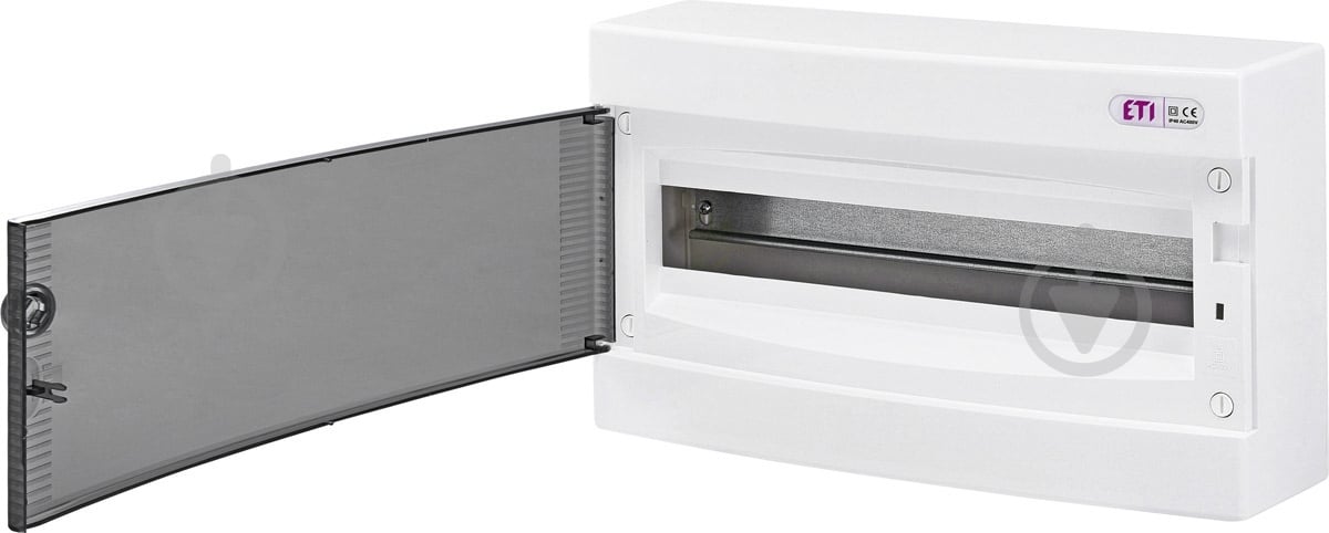 Щиток розподільчий ETI на 18 модулів зовнішній ECT 18PТ 1101002 - фото 1 Щиток розподільчий ETI на 18 модулів зовнішній ECT 18PТ 1101002 - фото 1