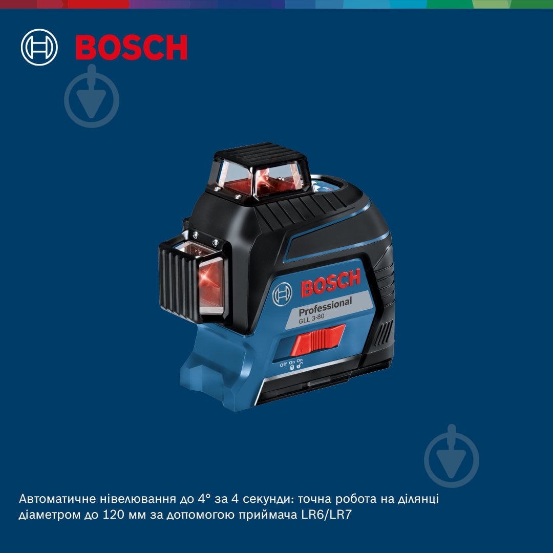 Нивелир лазерный Bosch Professional GLL 3-80 0601063S00 - фото 5 Нивелир лазерный Bosch Professional GLL 3-80 0601063S00 - фото 5