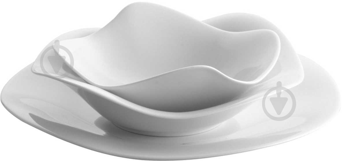 Набор тарелок Rosenthal A La Carte 3 предмета 00222585 - фото 2 Набор тарелок Rosenthal A La Carte 3 предмета 00222585 - фото 2
