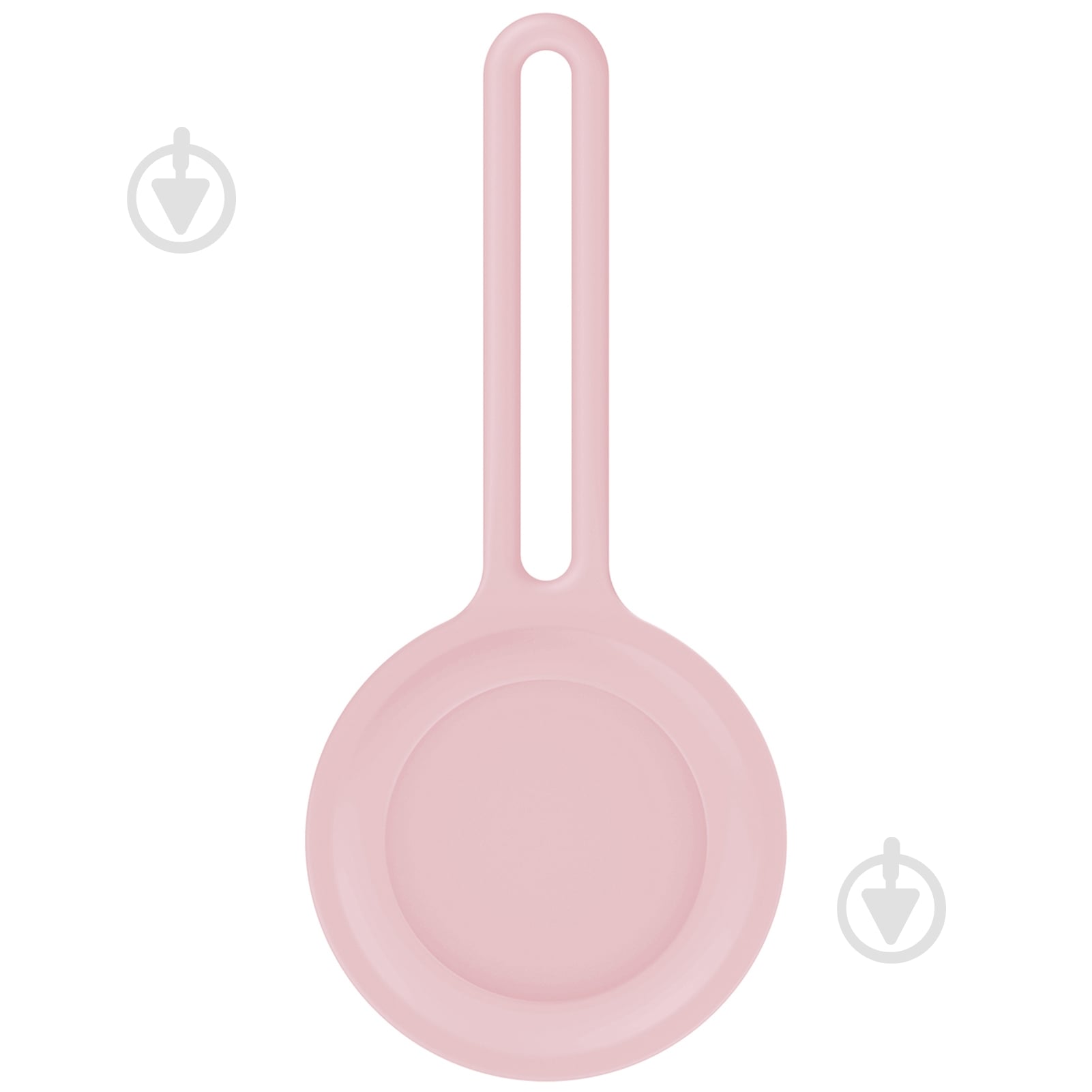 Чехол-брелок Armorstandart для AirTag Silicone Long Loop Pink (ARM58998) - фото 1