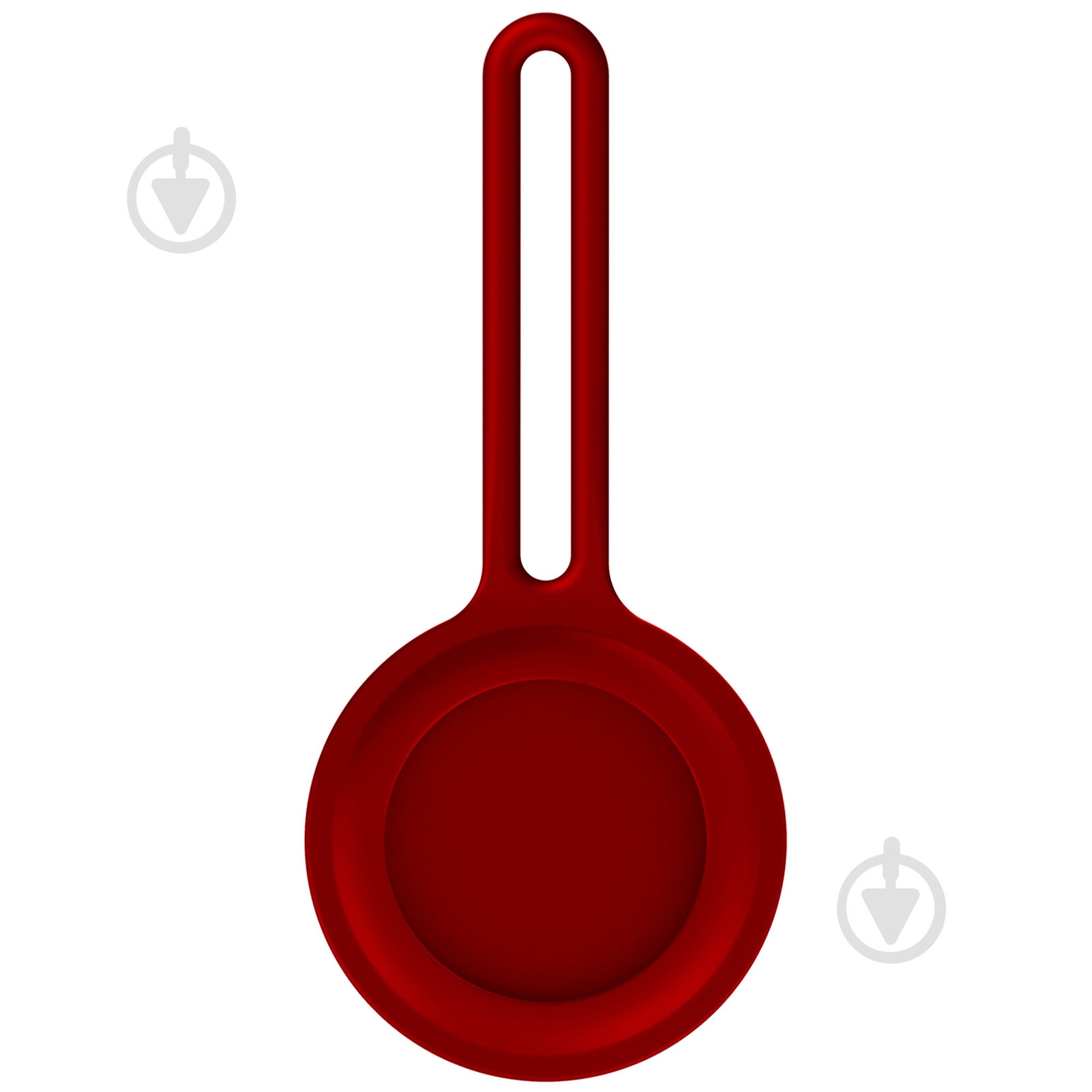 Чехол-брелок Armorstandart для AirTag Silicone Long Loop Red (ARM58949) - фото 1