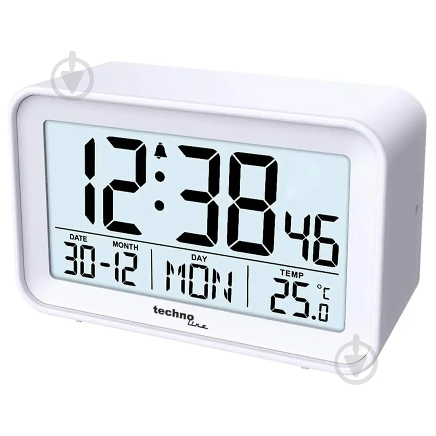 Годинник настільний WT497 White Technoline - фото 1 Годинник настільний WT497 White Technoline - фото 1