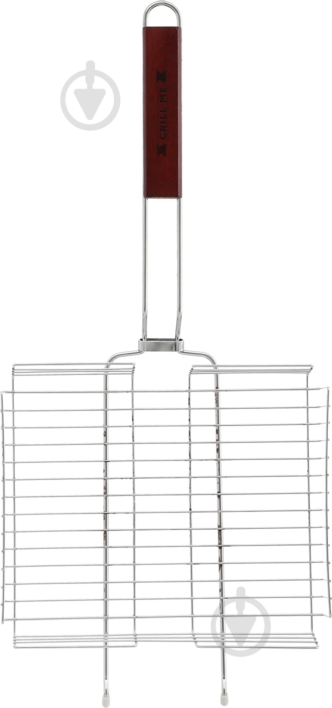 Решітка-гриль Grill Me подвійна хромована BQ-020 - фото 2 Решітка-гриль Grill Me подвійна хромована BQ-020 - фото 2