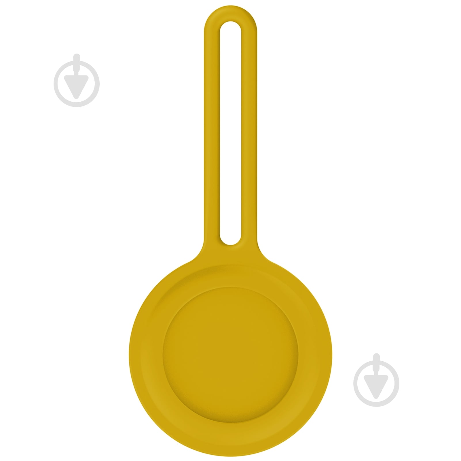 Чехол-брелок Armorstandart для AirTag Silicone Long Loop Yellow (ARM58996) - фото 1 Чехол-брелок Armorstandart для AirTag Silicone Long Loop Yellow (ARM58996) - фото 1