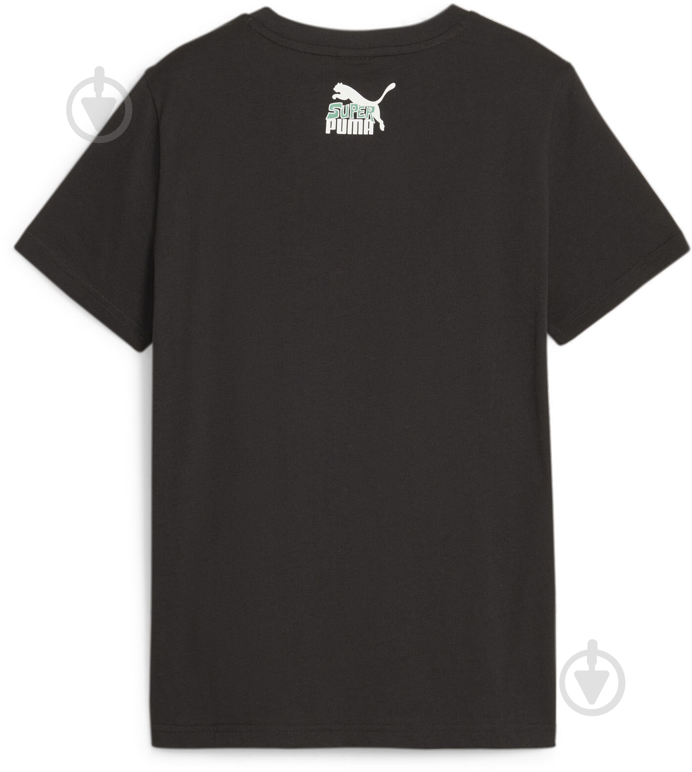 Футболка Puma CLASSICS SUPER PUMA TEE B 62262801 р.152 черный - фото 2 Футболка Puma CLASSICS SUPER PUMA TEE B 62262801 р.152 черный - фото 2