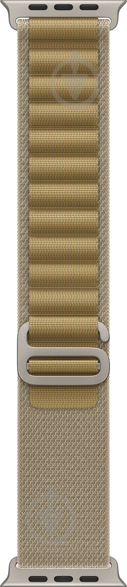 Ремешок Apple 49mm Tan Alpine Loop - Medium - Natural Titanium Finish (MXN23ZM/A) - фото 1 Ремешок Apple 49mm Tan Alpine Loop - Medium - Natural Titanium Finish (MXN23ZM/A) - фото 1