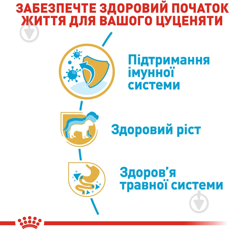 Корм сухой для щенков для средних пород Royal Canin JACK RUSSEL PUPPY 500 г (домашняя птица) 500 г - фото 4