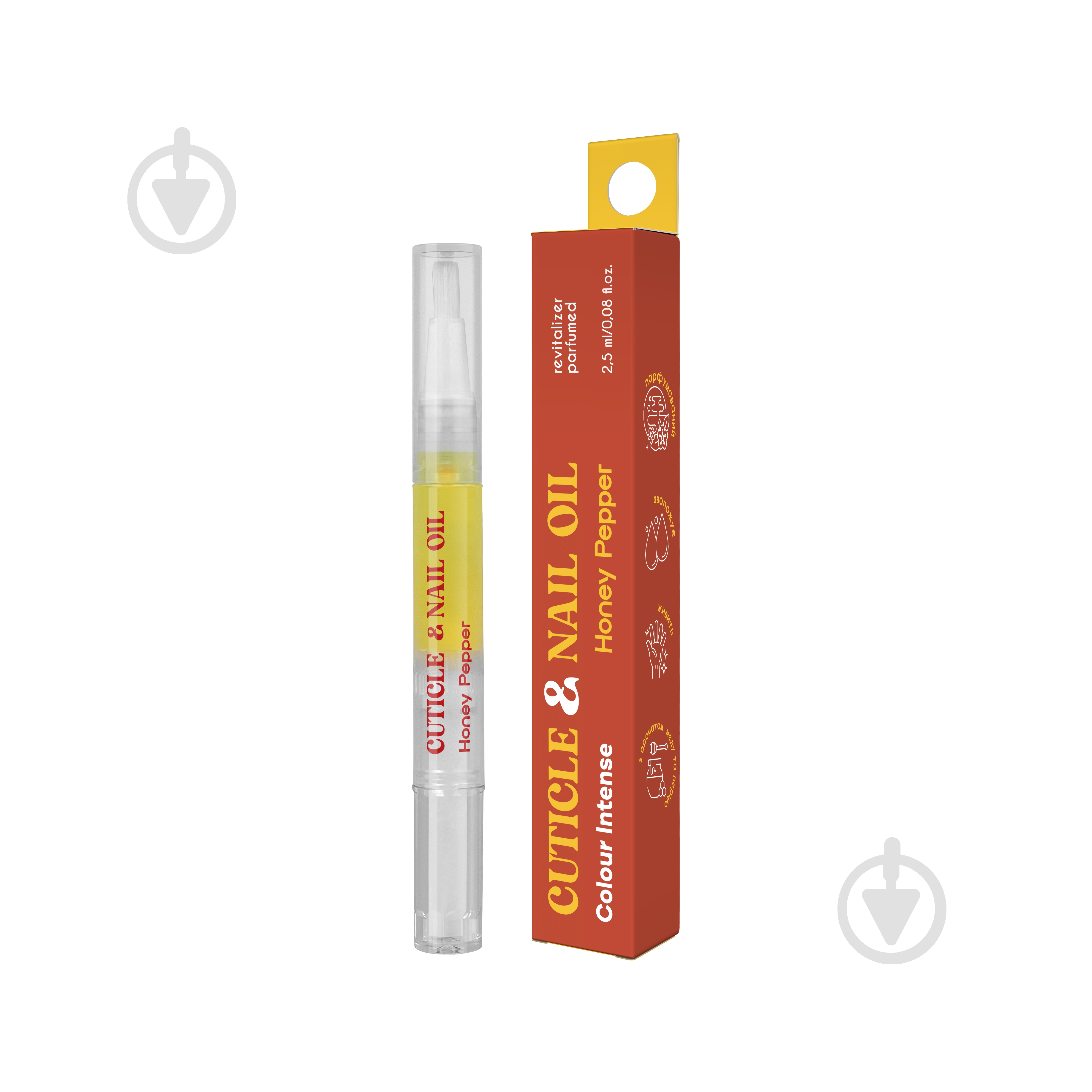 Масло для ухода за кутикулой Colour Intense СUTICLE & NAIL (501 мед/перец) 2,5 мл - фото 1 Масло для ухода за кутикулой Colour Intense СUTICLE & NAIL (501 мед/перец) 2,5 мл - фото 1