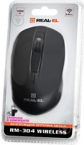 Мышка Real-el RM-304 Wireless - фото 4 Мышка Real-el RM-304 Wireless - фото 4