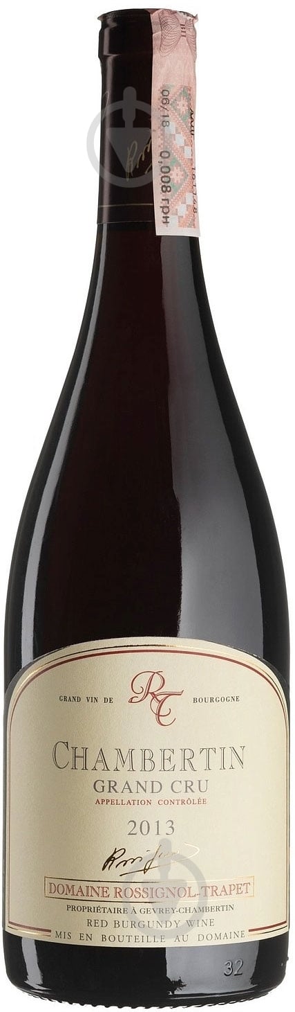 Вино Domaine Rossignol Trapet Chambertin Grand Cru 2013 0,75 л - фото 1 Вино Domaine Rossignol Trapet Chambertin Grand Cru 2013 0,75 л - фото 1
