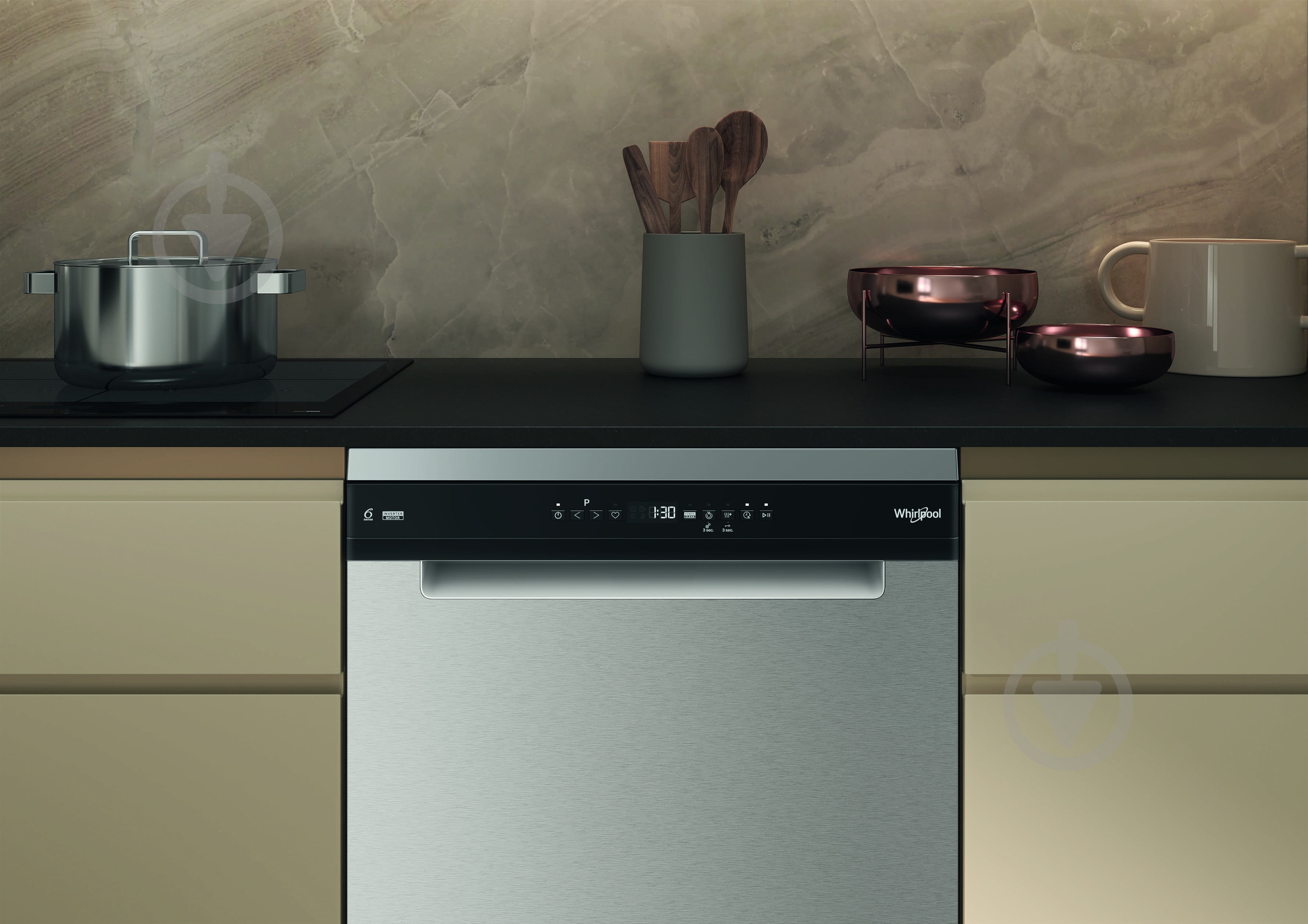 Посудомийна машина Whirlpool W7FHP33X - фото 4