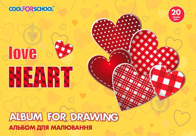 Альбом для малювання Beautiful CF60903-05 Cool For School - фото 1