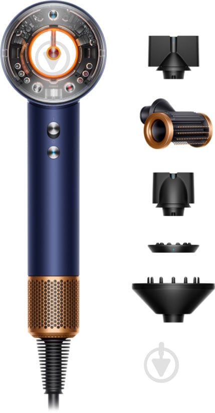 Фен Dyson Supersonic Nural Prussian Blue/Rich Copper (122612-01) - фото 1