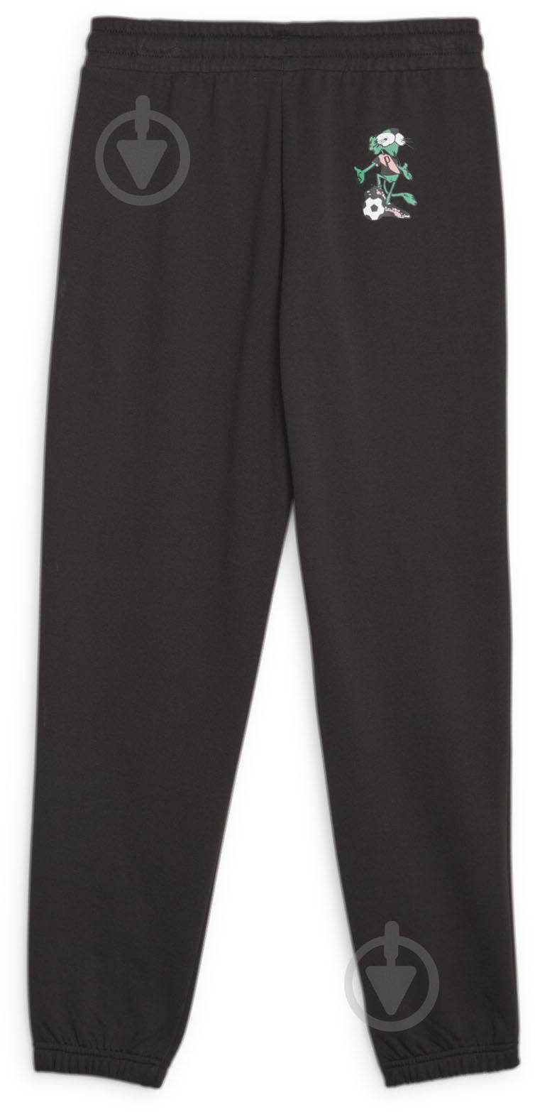 Брюки Puma CLASSICS SUPER PUMA SWEATPANTS TR B 62263101 р. 152 черный - фото 2